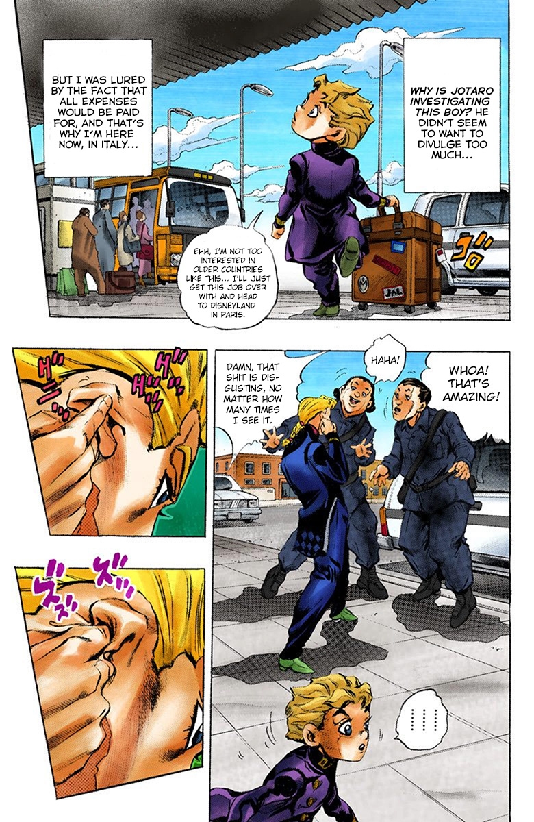 JoJo no Kimyou na Bouken Part 5: Ougon no Kaze (Official Colored) 第8页