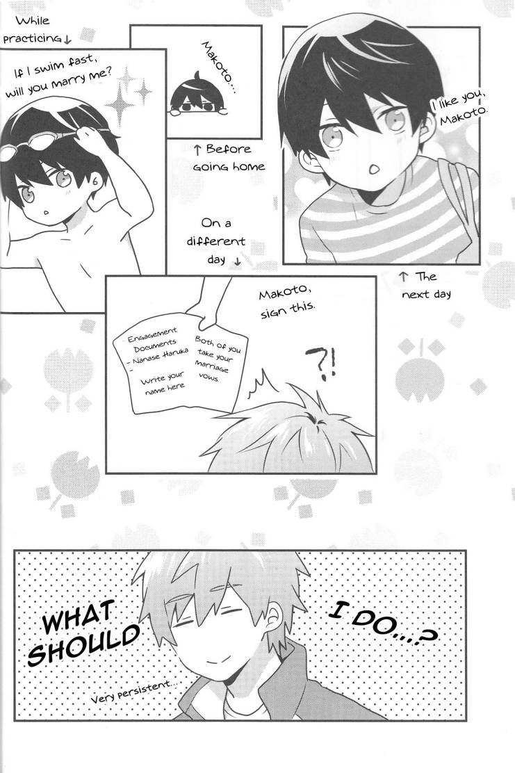 Free! - My Student Suddenly Proposed to Me (Doujinshi) 第8页